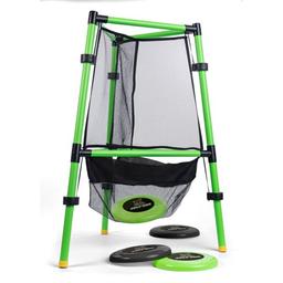 Discgolfspel för utomhusaktiviteter
