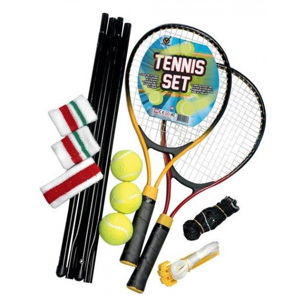 Komplett Tennisset med Nät och Tillbehör