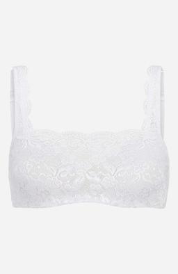 Bygel-bh i spets Khakigrön