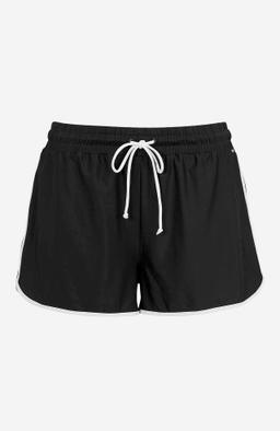 Klassiska Svarta Badshorts Herr
