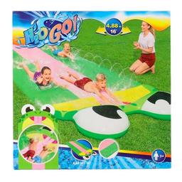 Bestway Dubbelfrörutschbana för Trädgårdspool