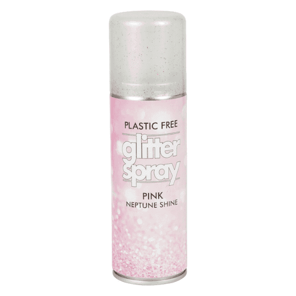 Rosa Glitterspray för Hår och Kropp
