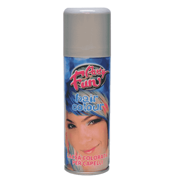 Grått Hårspray 125 ml Festfärg