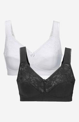 Elegant mönstrad chiffongklänning i grönt