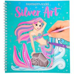 Fantasy Silver Art Design Book