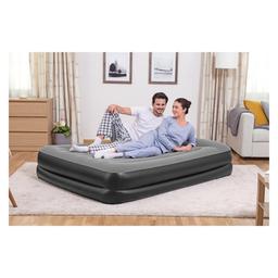 Luftmadrass Queen med inbyggd pump 230V