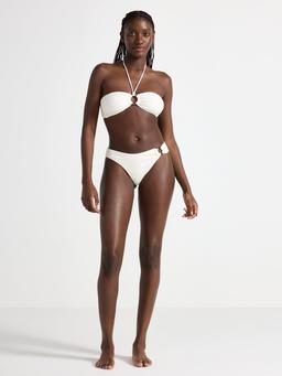 Brazilian krinklad bikiniunderdel dam