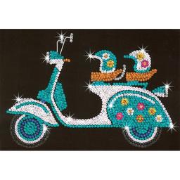 Sequin Art Scooter Paljettkonst Set