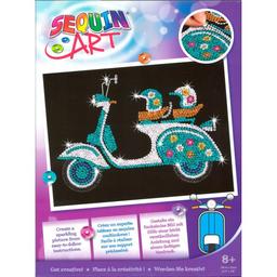Sequin Art Scooter Paljettkonst Set