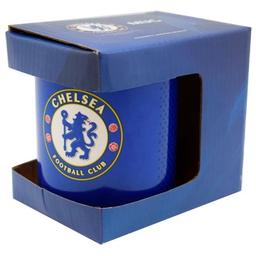 Chelsea keramisk mugg med klubbmärke