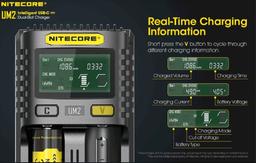 Nitecore UM2 USB-C Smart Batteriladdare