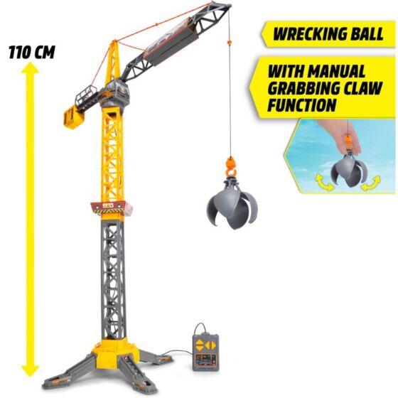 Stor roterande leksakskran med fjärrkontroll