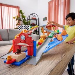 Disney Bilar Rescue Road Bilbana Set