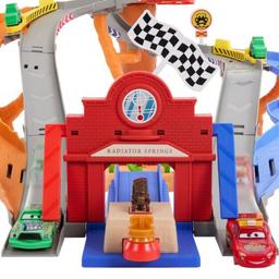 Disney Bilar Rescue Road Bilbana Set