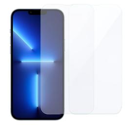 [2-PACK] Härdat Glas Skärmskydd iPhone 14 Svart