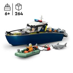 LEGO City Polisens Båtjakt Set