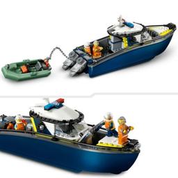 LEGO City Polisens Båtjakt Set