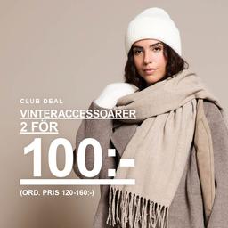 LAGER 157 - CLUB DEAL - VINTERACCESSOARER 2 FÖR 100kr
