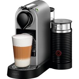 Nespresso Next kaffemaskin med mjölkskummare svart