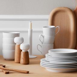Wireworks Flo Salt- och Pepparkvarn Vit 16 cm