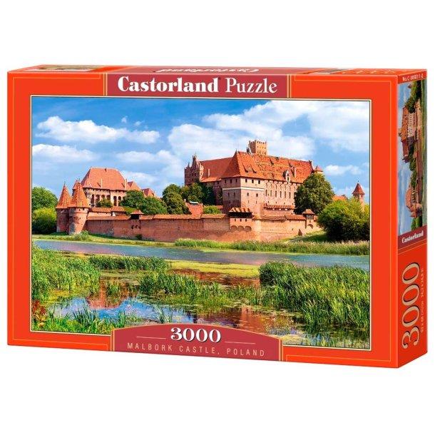 Castorland Pussel 3000 Bitar Malbork Slott