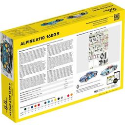 Heller Alpine A110 1600 S Rallymodell 1:24