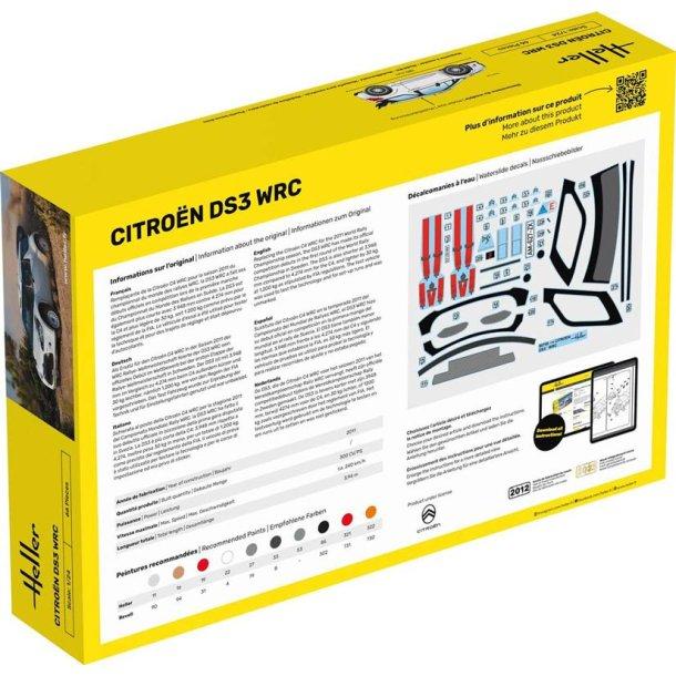 Heller Citroën DS3 WRC Modellbil 1:24