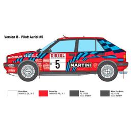 Italeri 1:12 Lancia Delta HF Integrale Sanremo Modellkit