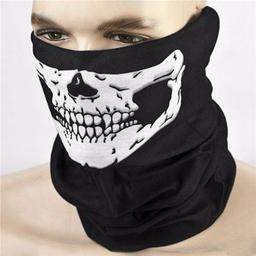 INF Multifunktionell Halsvärmare Svart Mask