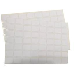 INF 100-pack vita pappersetiketter med snöre