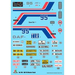 Italeri DAF 95 Master Lastbilsmodell