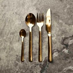 Aida Raw Bestickset 40 Delar Guld
