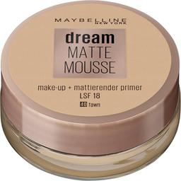Maybelline New York smink, Dream matt mousse smink, matt, nr 40 Fawn : Amazon.se: Skönhet