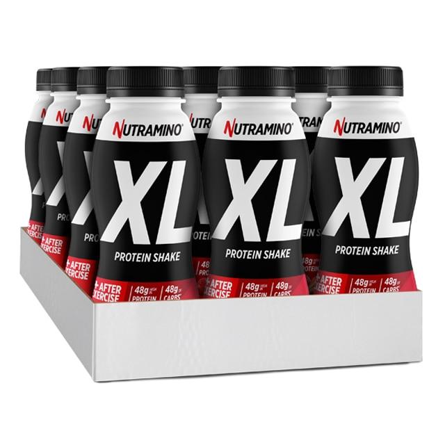 Nutramino XL Proteinshake Jordgubb 12x475ml