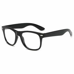Svarta Wayfarer Läsglasögon Styrka