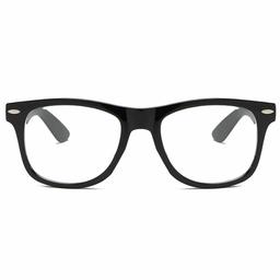 Svarta Wayfarer Läsglasögon Styrka