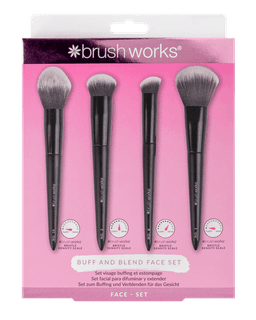 Brushworks Buff and Blend Face Set