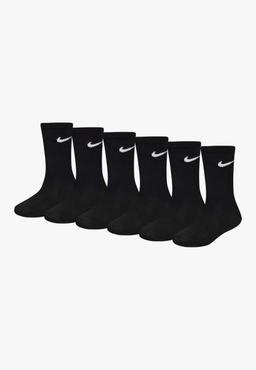 Nike Sportswear Basic Crew Strumpor 6-pack Vit