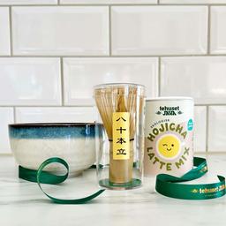 Premium Hojicha Latte Starter Kit
