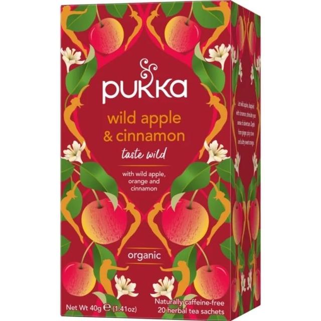 Pukka Wild Apple Cinnamon Tea