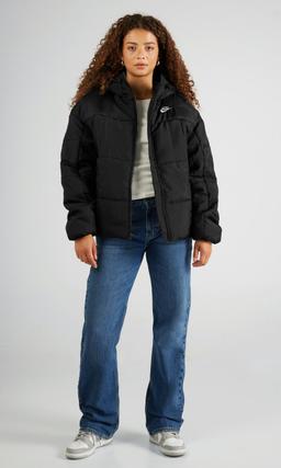 Nike Therma Svart Pufferjacka Dam