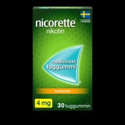 Nicorette småpack 20 %, nikotintuggummi