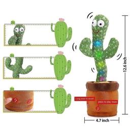 2-pack Dansande Pratande Kaktusleksak