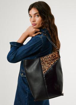 Tamaris Shopper Fabrizia Handväska Svartbrun