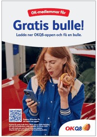 Medlemsdag lördagen 15:e november hos OKQ8 – få gratis bulle