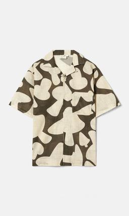 Yôke Kortärmad Vit Unisex Skjorta