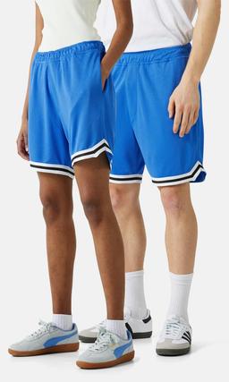JUNKYARD Unisex Blå Mesh Shorts