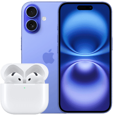 AirPods 4 ingår när du köper iPhone 16 hos Tele2
