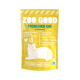 ZOO GOOD Sterilized Cat Food Chicken