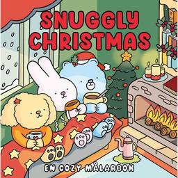 Snuggly Christmas – Mysig Målarbok (Häftad)